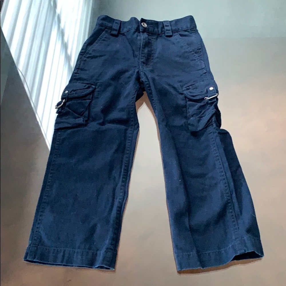 Boys Polo Cargo pants size 4 adjustable waist